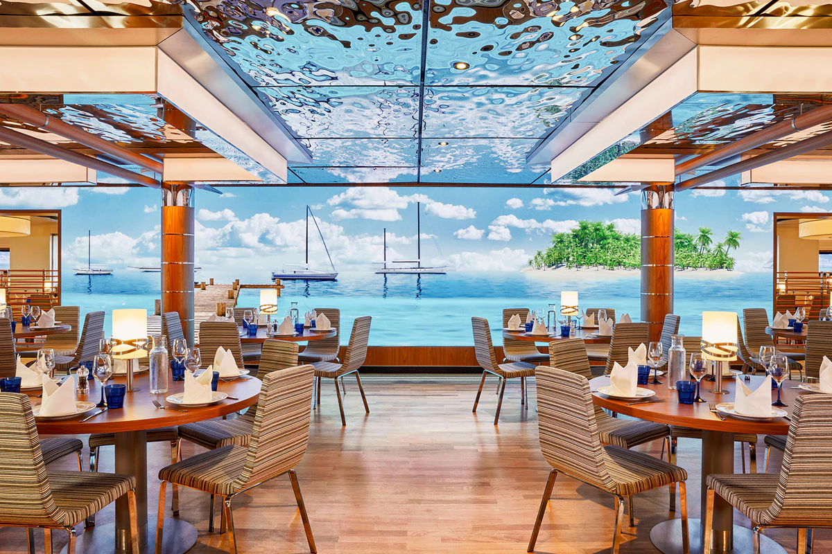 AIDAcosma Yachtclub Restaurant
