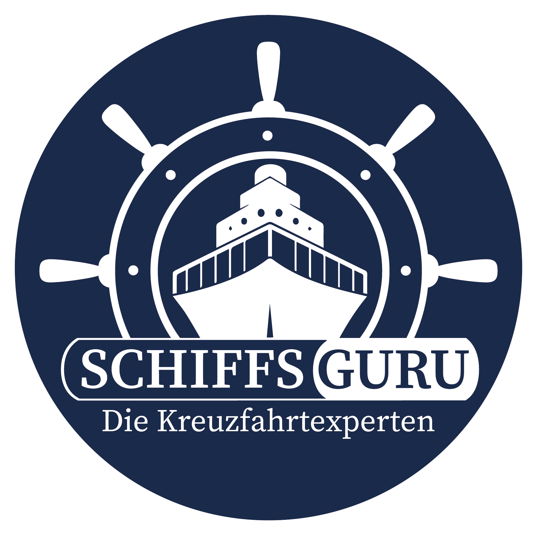 Schiffsguru Logo Blau